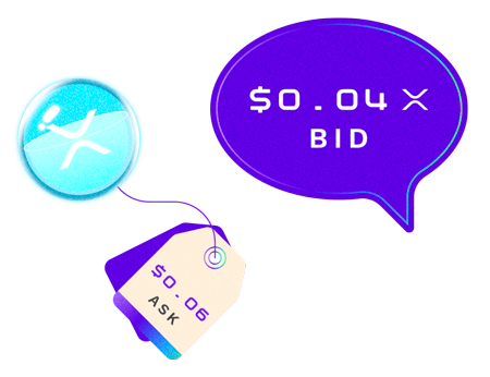 XRPL DEX exchange ‘bid’ and ‘ask’ system